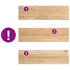 vidaXL Marches d'escalier 8 pcs non trait&eacute; 90x30x2cm bois ch&ecirc;ne massif