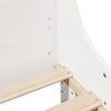 vidaXL Cadre de lit sans matelas blanc 140x200 cm bois de pin massif