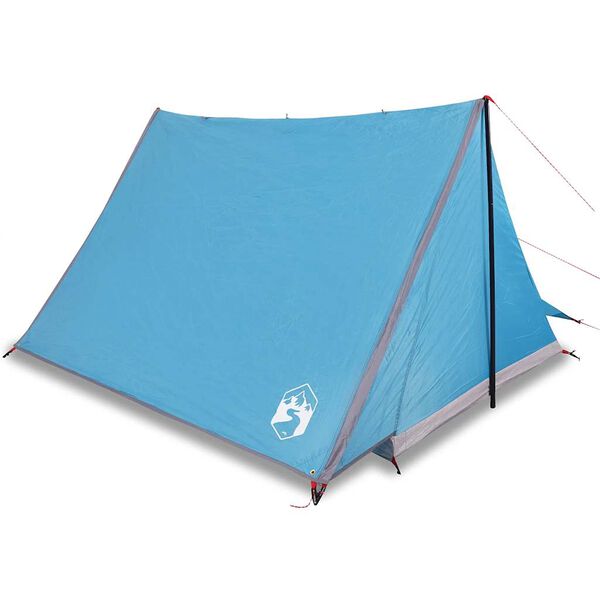 vidaXL Tente de camping 2 personnes bleu imperméable