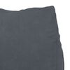 vidaXL Coussin de Dos Gris fonc&eacute; 45 x 20 x 35 cm