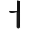 vidaXL Pieds de meuble 2 pcs Noir 66 x 36 x 160 mm Fer