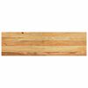 vidaXL Appuis de fen&ecirc;tre 2 pcs marron clair bois de ch&ecirc;ne massif