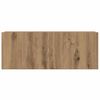 vidaXL Ensemble de meuble TV mural 4 pcs ch&ecirc;ne artisanal