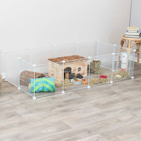 TRIXIE Enclos int&eacute;rieur pour rongeurs 140x35x70 cm Blanc