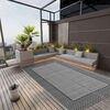 vidaXL Tapis d'ext&eacute;rieur ARAKIL Gris 190x290 cm PP
