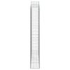 vidaXL Paniers &agrave; gabions arqu&eacute;s 6 pcs 200x30x200/220 cm fer galvanis&eacute;