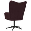 vidaXL Chaise de relaxation Violet Tissu