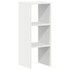 vidaXL Biblioth&egrave;que empilable blanc 30x30x80 cm bois d'ing&eacute;nierie