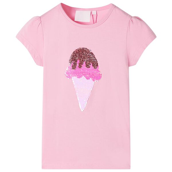 T-shirt enfants rose vif 128