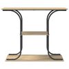 vidaXL Table console Ch&ecirc;ne Sonoma 101 x 35 x 80,5 cm Bois d'ing&eacute;nierie