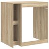 vidaXL Armoire pour machine &agrave; laver avec porte Sonoma 87 x 60 x 89 cm