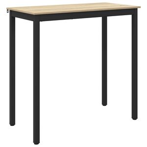 vidaXL Table de salle &agrave; manger / Table de repas Bois d'ing&eacute;nierie