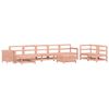 vidaXL Salon de jardin 10 pcs bois massif sapin de douglas