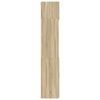 vidaXL Armoire de rangement ch&ecirc;ne sonoma 80x42,5x225 cm