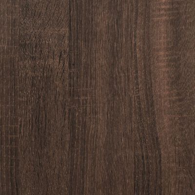 vidaXL Garde-robe chêne marron 77x48x102 cm bois d'ingénierie