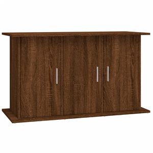 vidaXL Support d'aquarium ch&ecirc;ne marron 101x41x58 cm bois d'ing&eacute;nierie