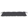 vidaXL Banc de jardin avec coussin 120 cm Bois d'acacia massif