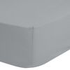 Good Morning Drap-housse Jersey 140x200 cm Argent&eacute;