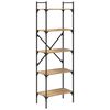 vidaXL Biblioth&egrave;que 5 niveaux 56 x 32 x 174 cm Bois d'ing&eacute;nierie