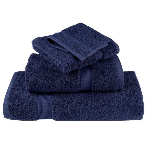 vidaXL Serviettes de sauna de qualit&eacute; sup&eacute;rieure SOLUND 2 pcs 600 g/m&sup2;