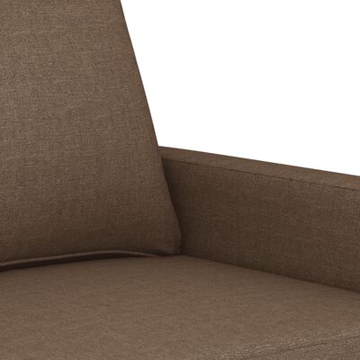 vidaXL Canapé à 3 places Marron 180 cm Tissu