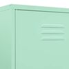 vidaXL Garde-robe Vert menthe 90x50x180 cm Acier