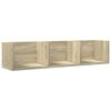 vidaXL Armoire murale ch&ecirc;ne sonoma 75x18x16,5 cm bois d'ing&eacute;nierie