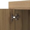 vidaXL Buffet Ch&ecirc;ne artisanal 80 x 40 x 75 cm Bois d'ing&eacute;nierie