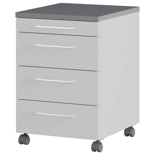 Germania Armoire sur roulettes GW-Profi 2.0 42x49x61 cm Gris clair