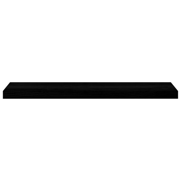 vidaXL Appuis de fen&ecirc;tre 2 pcs marron fonc&eacute; bois de ch&ecirc;ne massif
