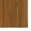 vidaXL Cloison de s&eacute;paration marron largeur 800 cm hauteur 165 cm bambou