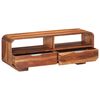 vidaXL Meuble TV 110x30x40 cm Bois d'acacia massif