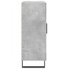 vidaXL Buffet gris b&eacute;ton 69,5x34x90 cm bois d'ing&eacute;nierie