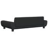 vidaXL Canap&eacute; pour enfants noir 100x54x33 cm velours