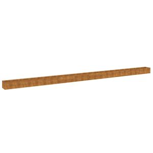 vidaXL Lit sur&eacute;lev&eacute; de jardin 960x50x36 cm acier corten
