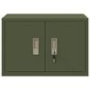 vidaXL Armoire de rangement Vert olive 60 x 40 x 40 cm Acier