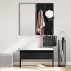 vidaXL Ensemble de meubles d'entr&eacute;e 4 pcs Ch&ecirc;ne noir Bois d'ing&eacute;nierie
