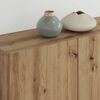 vidaXL Unit&eacute; murale de TV 5 pcs Ch&ecirc;ne artisanal Bois d'ing&eacute;nierie