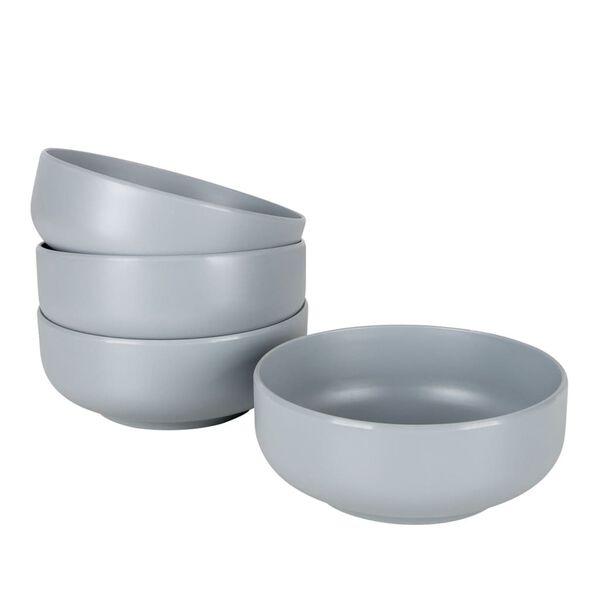 Bo-Camp Vaisselle 16 pcs Patom M&eacute;lamine Gris clair