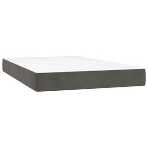 vidaXL Matelas de lit &agrave; ressorts ensach&eacute;s 120x220x20 cm velours