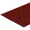 vidaXL Tapis d'escalier autocollants 30 pi&egrave;ces 60 x 25 cm Rouge bordeaux Rectangulaire
