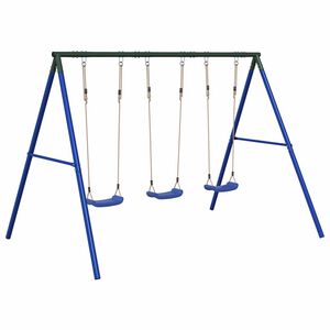 vidaXL Ensemble de balan&ccedil;oire d'ext&eacute;rieur avec 3 balan&ccedil;oires