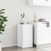 vidaXL Armoire d'apothicaire blanc 40x41x77,5 cm bois d'ing&eacute;nierie