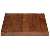 vidaXL Dessus de table 80x50x2,5 cm rectangulaire bois massif r&eacute;cup&eacute;r&eacute;