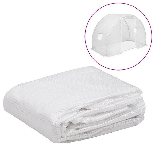 vidaXL Couverture de remplacement serre (4,5 m²) 3x1,5x2 m Transparent