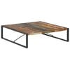 vidaXL Table basse 140x140x40 cm Bois de r&eacute;cup&eacute;ration solide