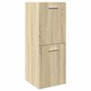 vidaXL Ensemble de meubles de salle de bain 4 pcs ch&ecirc;ne sonoma