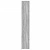 vidaXL Buffet avec LED sonoma gris 36x32,5x200 cm bois d'ing&eacute;nierie