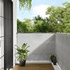 vidaXL &Eacute;cran de balcon gris clair 120x1000 cm 100% polyester oxford