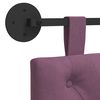 vidaXL T&ecirc;te de lit suspendue Pourpre 110 x 55 x 7 cm Velours